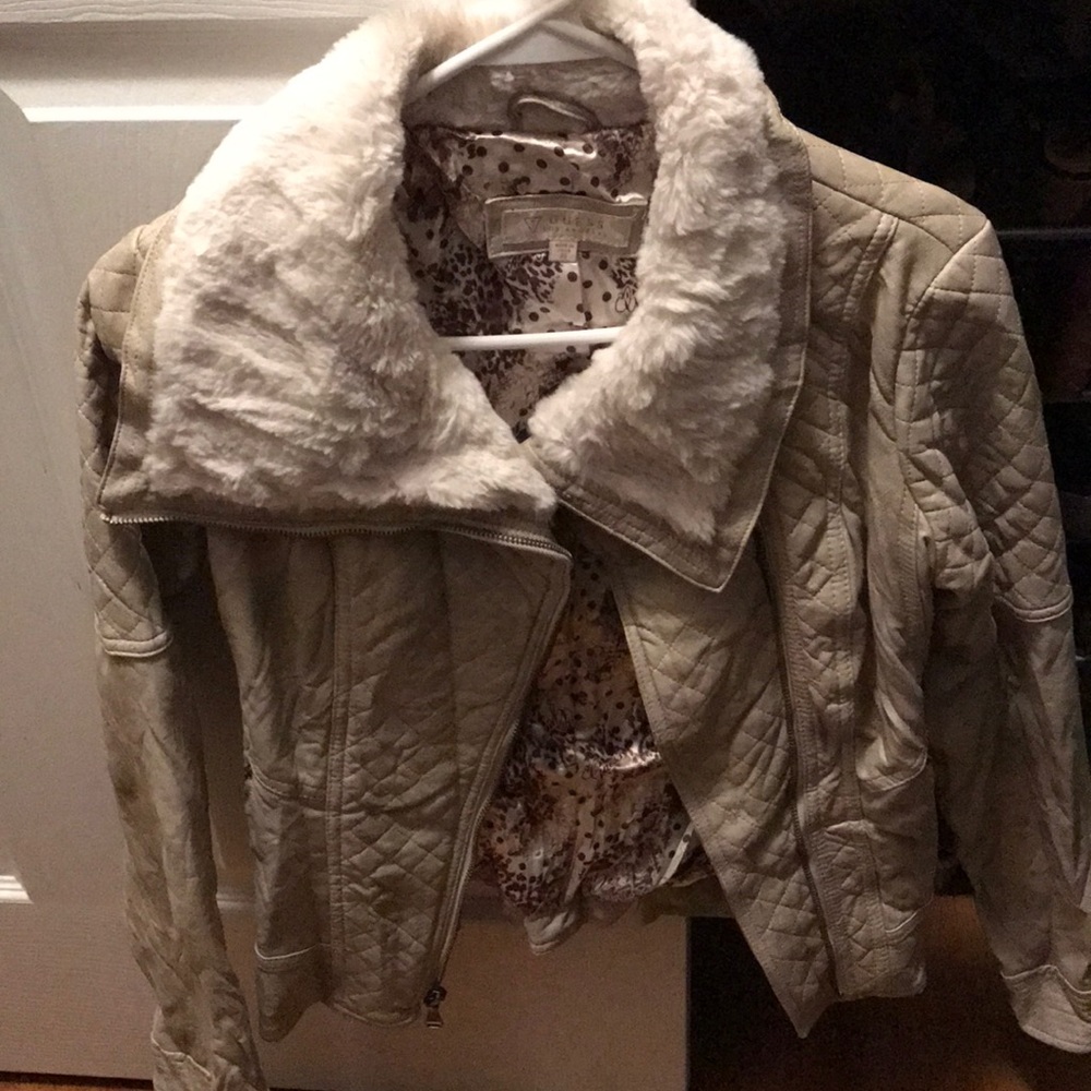 Guess leather jacket